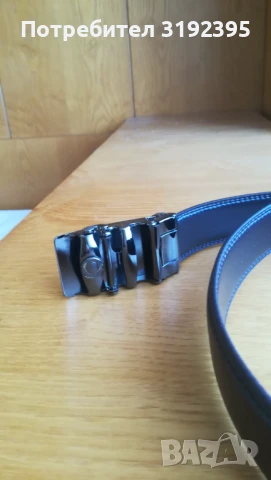 Нов вносен мъжки кожен колан, снимка 2 - Колани - 50958722
