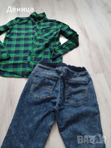 лот дънки и блузка , снимка 5 - Детски комплекти - 47479271