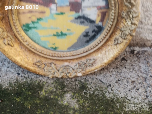 Малко красиво гобленче, снимка 4 - Антикварни и старинни предмети - 53400730