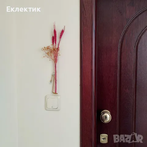 Вази с епруветки. Дърво, полускъпоценни камъни, мъниста, хербарий. Богат избор, снимка 9 - Вази - 50040794