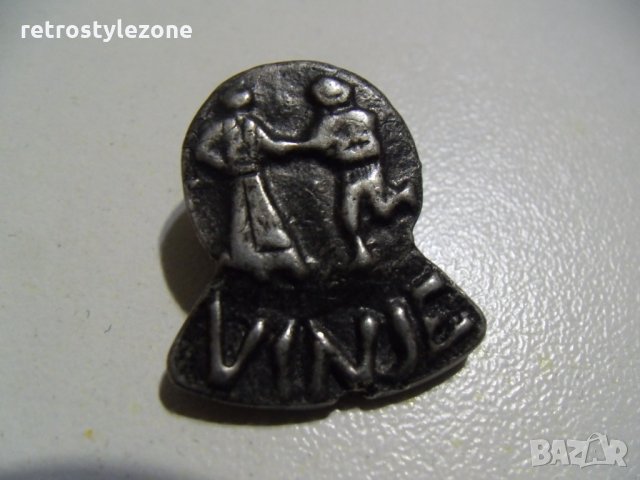 № 4060 стара значка - VINJE, снимка 4 - Други ценни предмети - 28302919