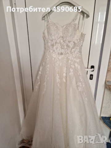 Булченска рокля+було, снимка 2 - Сватбени рокли - 51665775