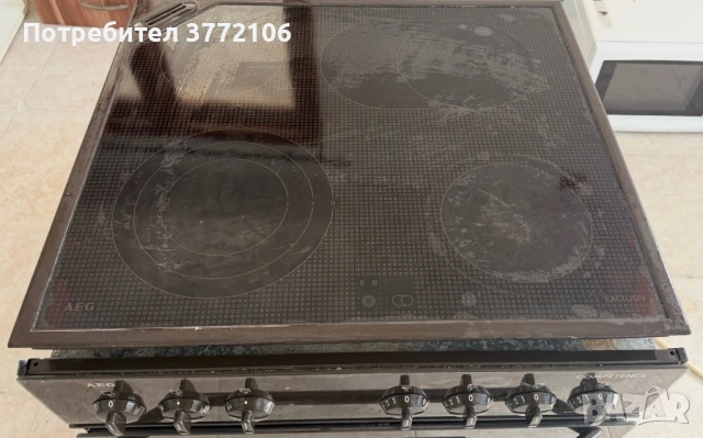 Печка за вграждане с керамични котлони AEG Competence, снимка 5 - Печки, фурни - 53580218