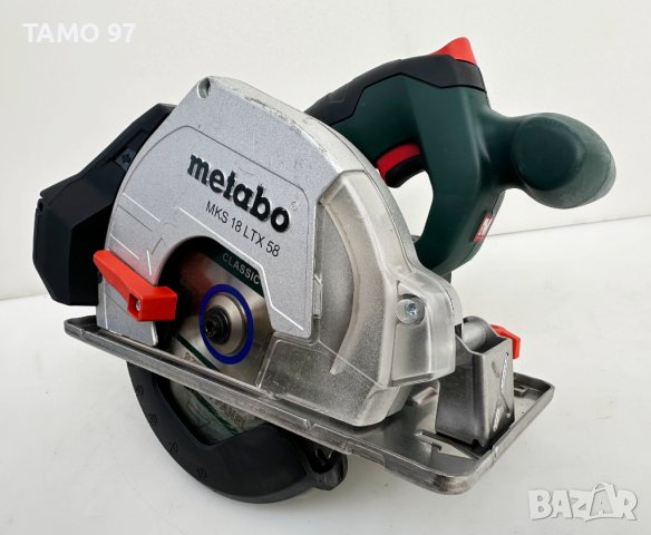 Metabo MKS 18 LTX 58 - Акумулаторен ръчен циркуляр за метал, снимка 1 - Други инструменти - 43477587
