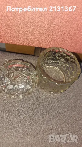 джудже, кристал,захарница, соц, снимка 4 - Аксесоари за кухня - 49882989