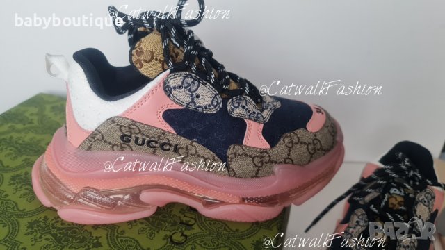 Gucci × Balenciaga , снимка 2 - Маратонки - 39859563
