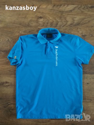 peak performance g tech pique  - страхотна мъжка тениска КАТО НОВА, снимка 9 - Тениски - 32536189