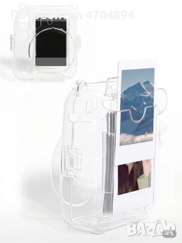 Продавам САМО калъфа за фотоапарата!Подходящ е за instax mini 12, снимка 2 - Чанти, стативи, аксесоари - 53580646