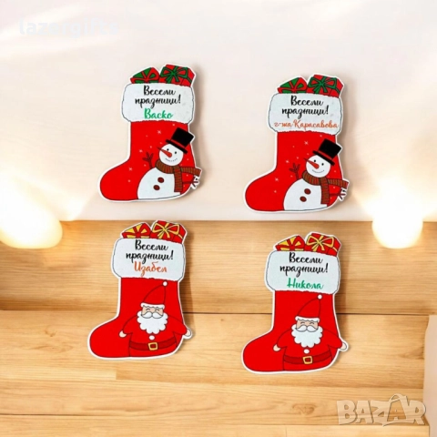 Коледни магнитчета, подаръци за ученици и учители , снимка 3 - Декорация за дома - 52063974