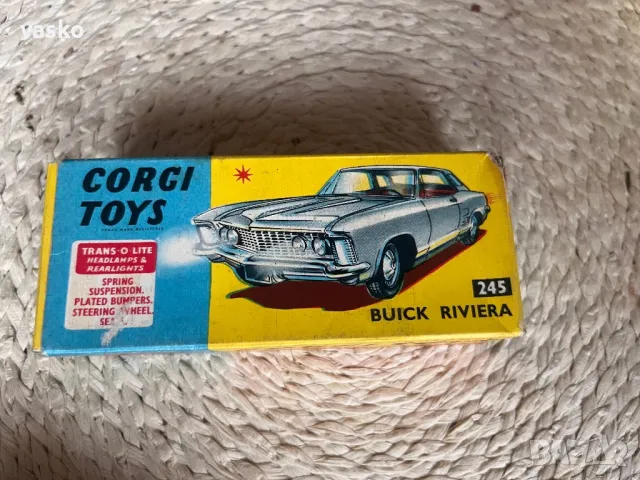 CORGI TOYS BUICK RIVIERA GT BRITAIN, снимка 6 - Колекции - 49839929