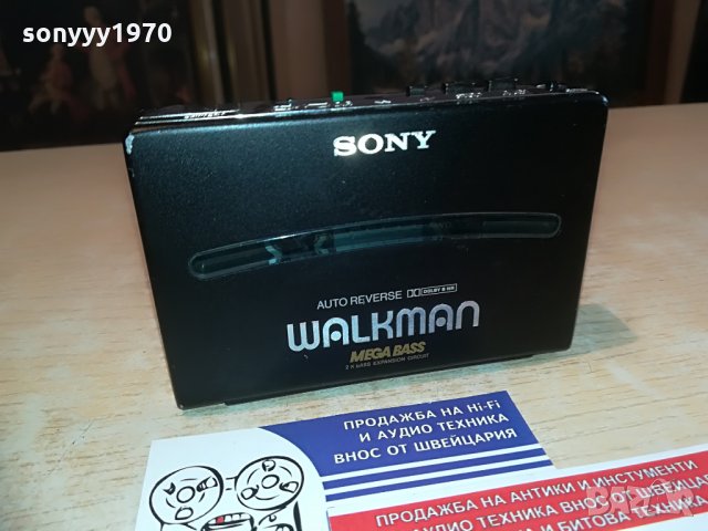 sony wm-190 walkman-made in japan-mettal, снимка 14 - MP3 и MP4 плеъри - 28413376
