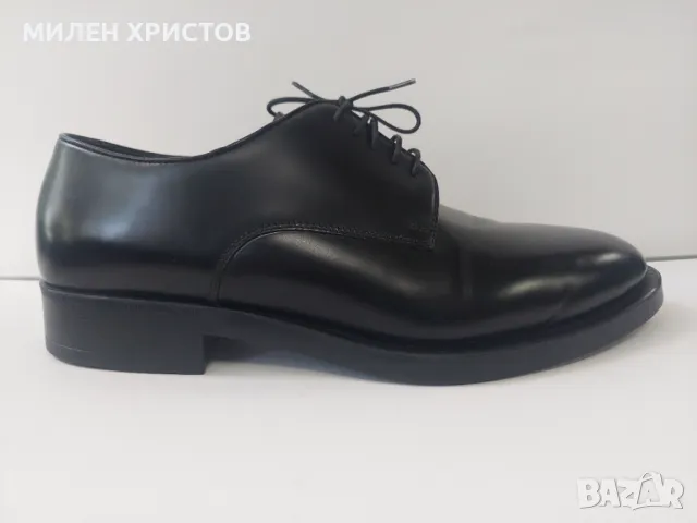 GIORGIO ARMANI-100% Оригинал Естествена кожа-като нови-№43,5, снимка 11 - Официални обувки - 50300156