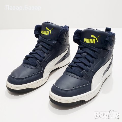 Puma Rebound Joy Fur 375477 Оригинални Зимни Ватирани Маратонки 39 25см, снимка 5 - Детски маратонки - 43537575