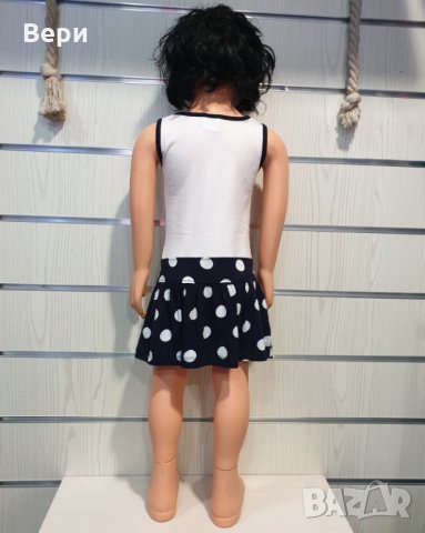 Нова детска моряшка рокличка на точки от 12 месеца до 3 години, снимка 8 - Бебешки рокли - 29039175