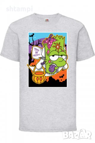 Детска тениска The Simpsons Bart Simpson 02,Halloween,Хелоуин,Празник,Забавление,Изненада,Обичаи,, снимка 5 - Детски тениски и потници - 38158112