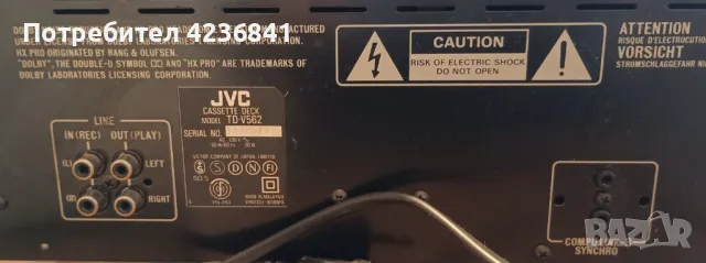 Касетен дек JVC TD-V562, снимка 6 - Декове - 48897209