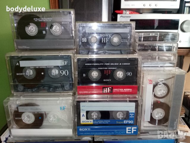 Sony EF90 аудио касети type I, снимка 2 - Декове - 39451376