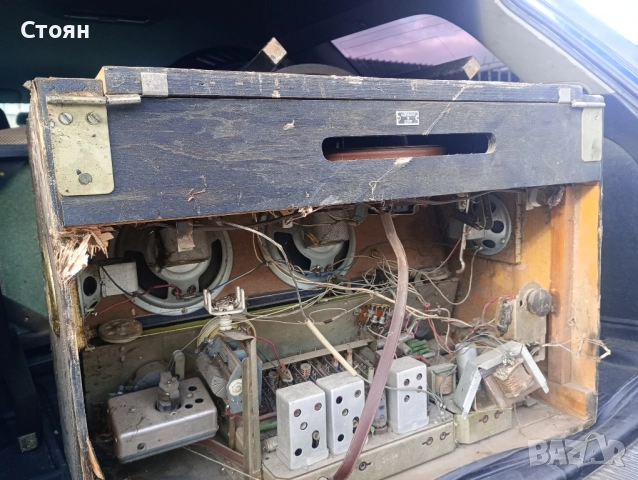 ретро радио латвия, снимка 4 - Грамофони - 51899395