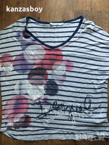 desigual - страхотна дамска тениска, снимка 4 - Тениски - 32436883