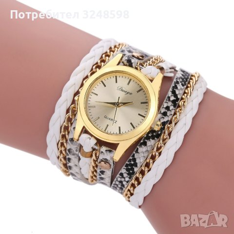 Дамски ръчен часовник тип гривна, снимка 2 - Дамски - 43338219