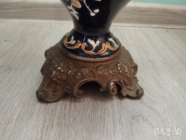 Стара газена /газова/ лампа, снимка 3 - Антикварни и старинни предмети - 43928057