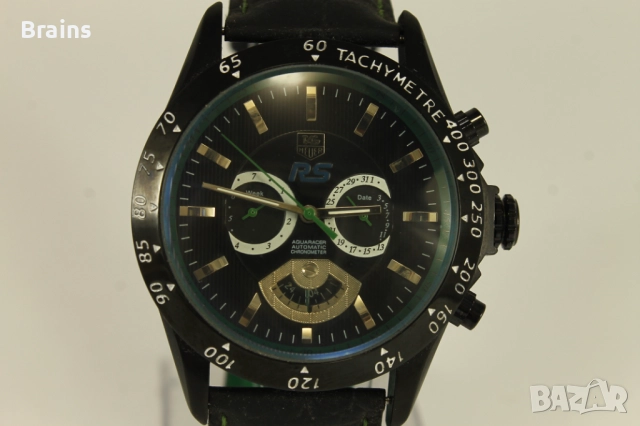 НОВ Мъжки Хронограф TAG HEUER RS Mercedes Benz SLR Automatic, снимка 4 - Мъжки - 52524579