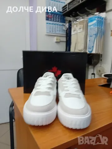 Мъжки кецове мY236 бели, снимка 2 - Спортни обувки - 49437208