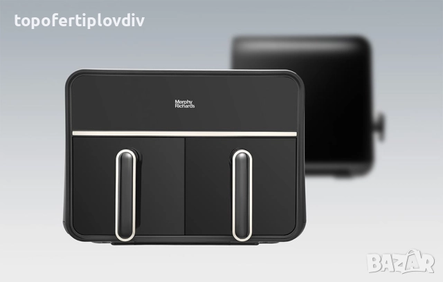 Фритюрник с горещ въздух Morphy Richards,Гаранция, снимка 2 - Фритюрници - 52385783