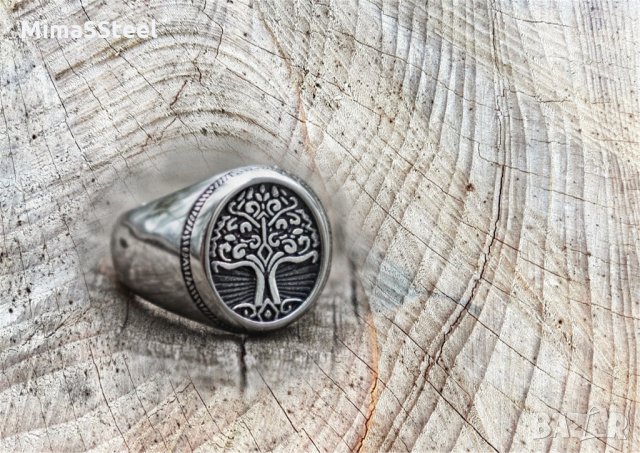 Мъжки стоманен пръстен Stainless Steel 316L , снимка 5 - Пръстени - 27620765