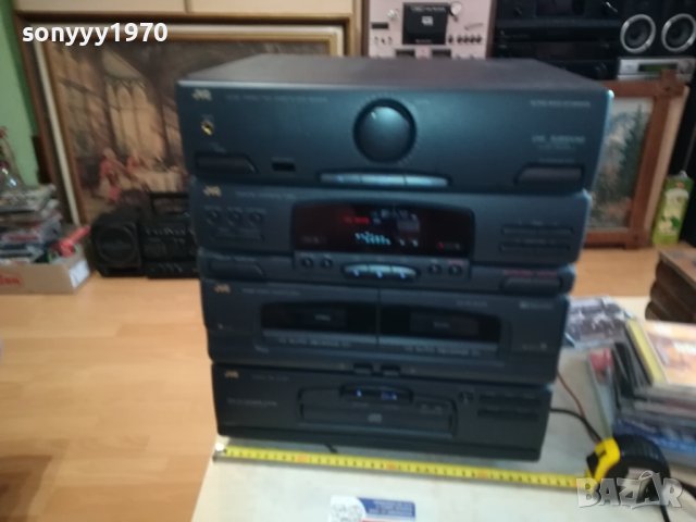 заявено-JVC CA-E48BK RECEIVER-ГОЛЯМА УРЕДБА 40СМ ВИСОКА-ВНОС SWISS 0301241610, снимка 14 - Аудиосистеми - 43641543