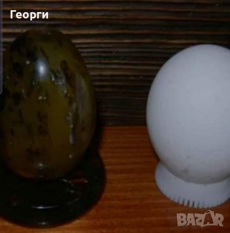 Старинно яйце от Балтийски кехлибар, снимка 4 - Колекции - 36534037