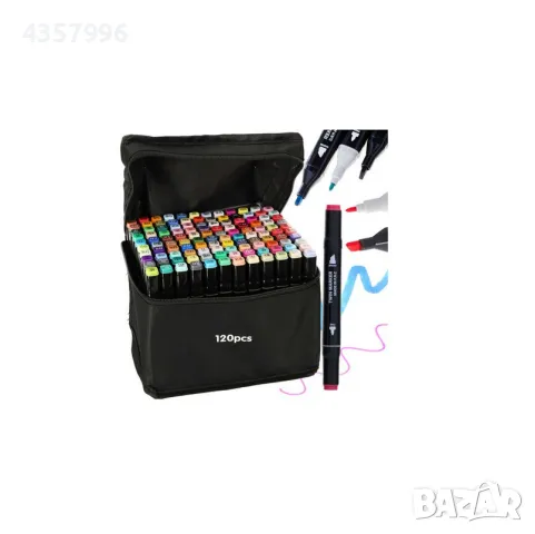Комплект маркери за рисуване за деца, 36бр., 48бр., 60бр., 100бр., снимка 2 - Рисуване и оцветяване - 48743945