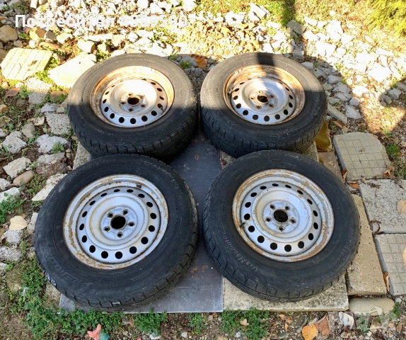 4бр.Оригинални джанти+ЗИМНИ ГУМИ 16цола 5x114.3 за Honda Civic,Cr-v,Accord,Land Rover