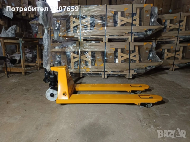 Ръчната палетна количка HP20-18 (1.8 тона), снимка 2 - Други машини и части - 53248738