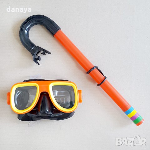 2034 Детска плувна маска с шнорхел, снимка 2 - Други - 32498560