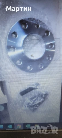 Фланец 20мм 5х120 72.6мм + болтове M14X1.25 BMW F