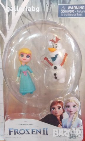 Малки фигурки на Елза и Олаф - Замръзналото кралство (Frozen)