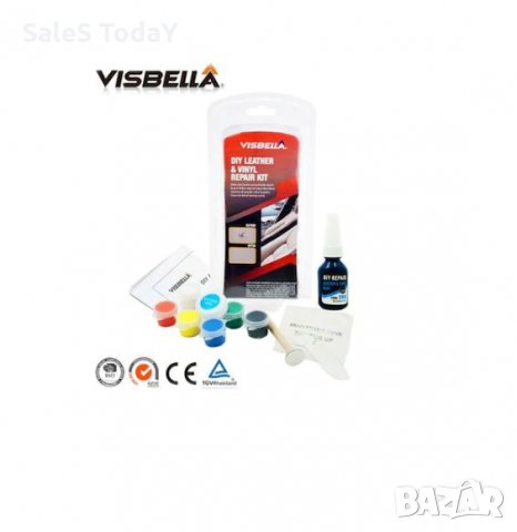 Visbella DIY е комплект за ремонт и възстановяване на кожа и винил, снимка 1 - Аксесоари и консумативи - 28642660