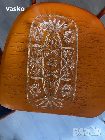 Кристално плато 30х16 см