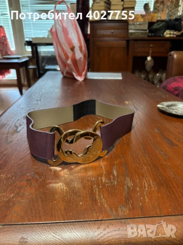 Колан Versace. Нов в торбичка, естествена кожа 