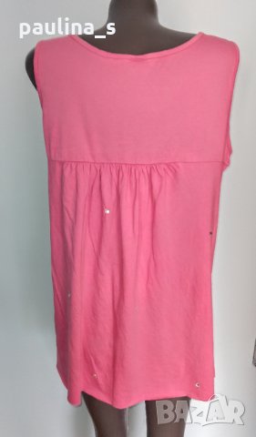 Ръчно декорирана туника 2-3 XL / голям размер , снимка 6 - Туники - 28395035