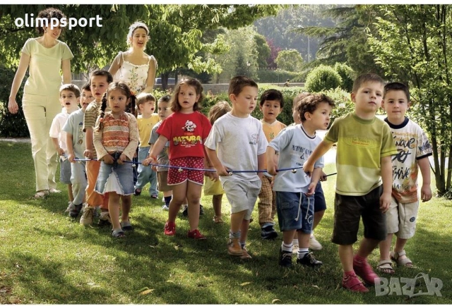 Водач за деца със звънчета 10м - 20 позиции. Цвят - синьо, снимка 2 - Други - 52183212