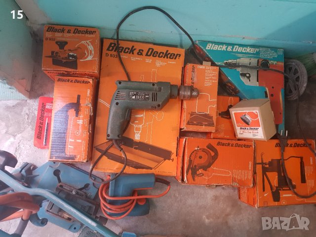 Комплект Black & Decker + Meister Craft 450W 13мм. MSB450, снимка 4 - Бормашини - 33413132