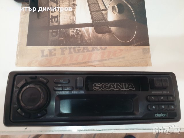 радиокасетофон Clarion Scania, снимка 3 - Аксесоари и консумативи - 39762239