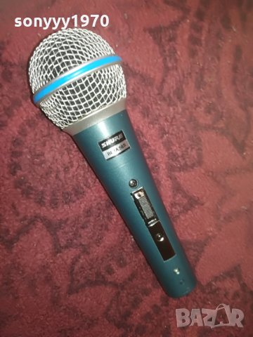 shure beta sm58s-profi-внос швеицария, снимка 7 - Микрофони - 28504056