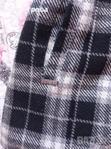 Карирано палто М размер, снимка 7 - Палта, манта - 50434463