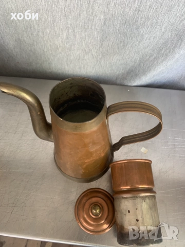 медна кана за чай , снимка 6 - Антикварни и старинни предмети - 51554919
