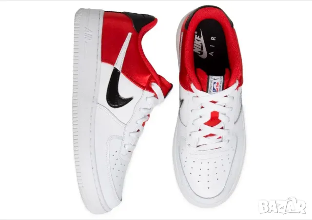 маратонки Nike Air Force 1 LV8 1 'Red Satin' номер 39 , снимка 4 - Маратонки - 47438633
