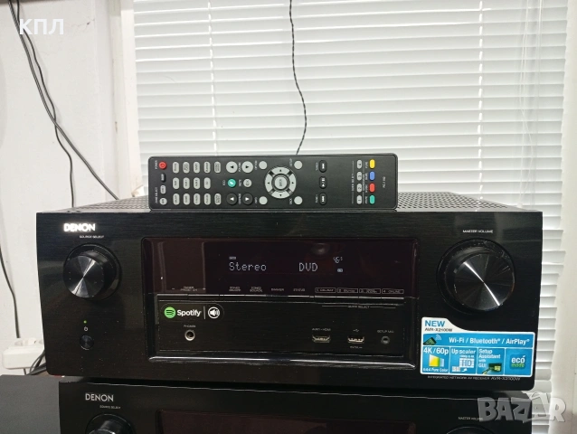 7.2 канален ресивър DENON AVR-X 2100 Bluetooth 4K Wi-fi, снимка 4 - Ресийвъри, усилватели, смесителни пултове - 53505179