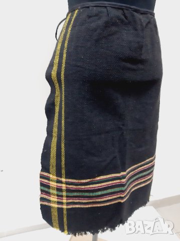 Стара тъкана вълнена престилка(16.3), снимка 2 - Антикварни и старинни предмети - 43557662